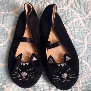 Cat and Jack Girl's Shoes Size 12, Black